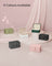 Jewellery Storage Box - 2-Layer, Portable - Plastic - Jelly Pink