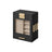 Jewellery Organiser - Glass - Cloud White - 5 Layers with 3 Side Drawers and Big Mirror