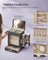 Jewellery Organiser - Glass - Cloud White - 5 Layers with 3 Side Drawers and Big Mirror