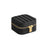 Travel Jewellery Box - PU - Cloud White - Portable with Mirror and Zippers