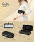 Small Jewellery Case - PU - Ink Black - Travel Organiser with Mirror
