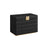Stackable Jewellery Box - 4-Tier with Mirror - PU - Ink Black