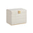 Stackable Jewellery Box - 4-Tier with Mirror - PU - Ink Black