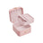 Jewellery Box - 2-Layer Travel Storage - Jelly Pink - Portable