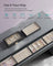 Stackable Jewellery Tray - 6-Tier Design - Glass - Ink Black