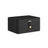 2-Layer Jewellery Box - Faux Leather - Ink Black - Removable Tray with Mirror