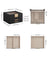 3-Layer Jewellery Organiser - Wood - White - Glass Lid with 2 Drawers