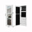 Jewelry Cabinet - MDF - White - Wall-Mounted and Lockable