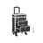 Rolling Makeup Case - ABS - Red - Lockable and Portable