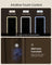 Jewellery Cabinet - Wood - Rustic Brown - Lockable with Full-Length Mirror and Adjustable LED Lights