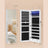 Jewelry Cabinet - White - Frameless Mirror