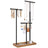 Jewellery Display Stand - Metal - Rustic Brown - Adjustable Height with T-Bars