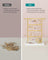 4-Tier Jewellery Stand - Metal - White and Gold - Includes Base Tray for Organizing Accessories