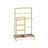 Jewellery Display Stand - Metal Frame - Gold - Earring