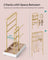 Jewellery Display Stand - Metal Frame - Gold - Earring