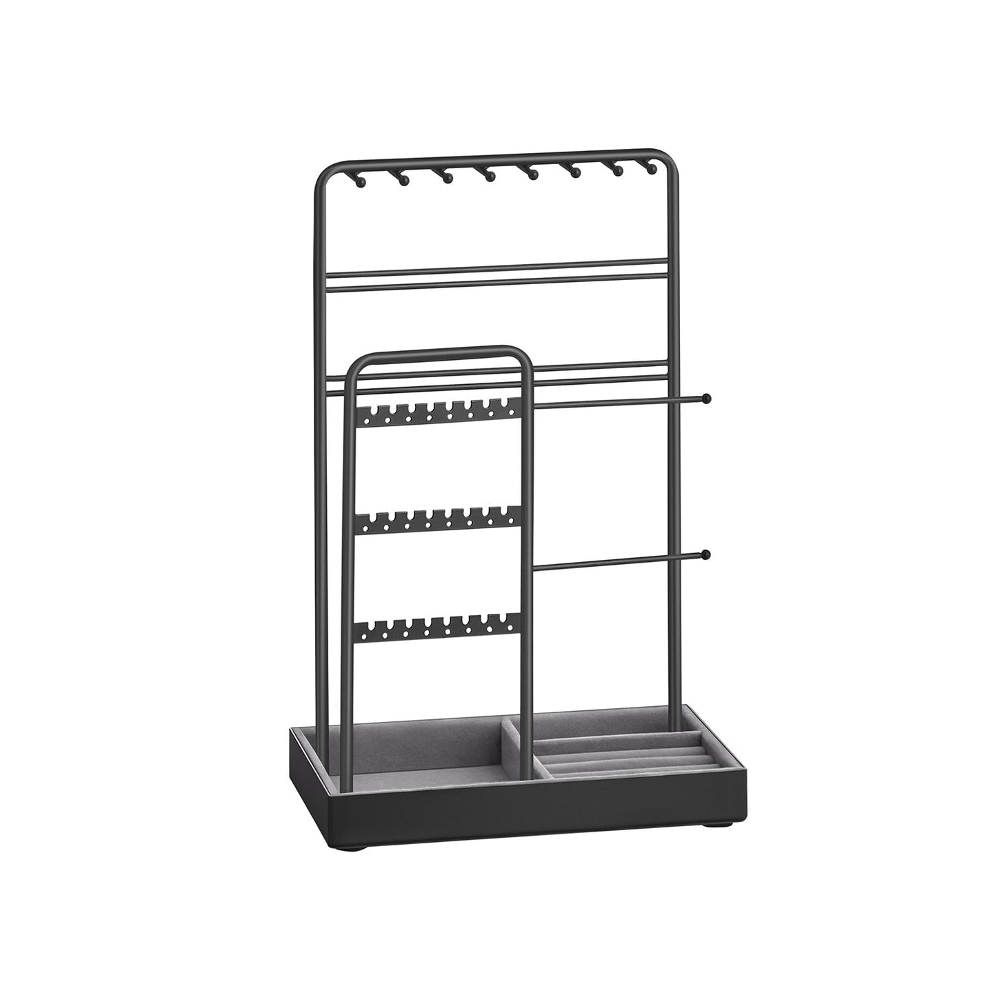 Jewellery Display Stand - Metal Frame - Velvet Tray