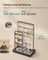Jewellery Display Stand - Metal Frame - Velvet Tray