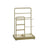 Jewellery Display Stand - Metal Frame - Laurel Green - Velvet Tray and Organiser for Earrings