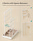 Jewellery Stand - Metal Frame - Black - Multi-Functional Organiser and Display for Earrings
