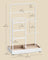 Jewellery Stand - Metal Frame - Black - Multi-Functional Organiser and Display for Earrings