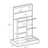 Jewelry Organizer - Metal - Clear - Multi-Functional Display Stand with Velvet Tray