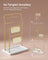 Jewellery Stand - Metal - Metallic Gold - 6 Hanging Rods and Earring Boards