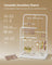 Jewellery Stand - Metal - Cloud White - 6 Hanging Rods and 2 Earring Boards