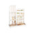 Jewellery Organiser - Metal Frame - Matte White - Adjustable Height Necklace Holder