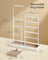 Jewellery Organiser - Metal Frame - Matte White - Adjustable Height Necklace Holder