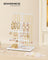 Jewellery Stand - Metal Frame - Matte White - Versatile Organiser for Necklaces