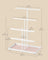 Jewellery Stand - Metal Frame - Matte White - Versatile Organiser for Necklaces