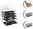 Stackable Makeup Organiser - 6 Drawer Design - Clear Acrylic - Large
