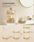 Rotating Makeup Organiser - Plastic - Round