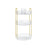 3-Tier Round Rotating Makeup Organiser - Acrylic - Transparent - Customisable