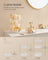 3-Tier Round Rotating Makeup Organiser - Acrylic - Transparent - Customisable