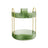 Rotating Makeup Organiser - Plastic - Pale Green - Customisable 2-Tier Design