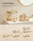 3-Tier Makeup Organiser - Metal - Champagne Gold - Customisable Design