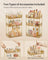 3-Tier Makeup Organiser - Metal - Champagne Gold - Customisable Design