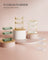 3-Tier Rectangular Makeup Organiser - Acrylic - Cloud White - Customisable Skincare and Jewellery Holder