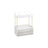 4-Layer Makeup Organiser - Plastic - Cloud White - Anti-Slip Design