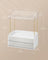 4-Layer Makeup Organiser - Plastic - Cloud White - Anti-Slip Design