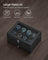 Watch Box - Solid Wood - Ink Black - 8 Slots with Pillows and Glass Lid