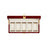 Watch Box - Wood - Elegant White - 5-Slot with Glass Lid and Removable Pillows