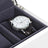 Wooden Watch Box - 5 Slots with Glass Lid - White - Elegant Finish