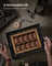 Watch Box - Solid Wood - Rustic Walnut - 10 Slots with Glass Lid and Removable Pillows