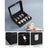 Watch Box - Glass - Clear - 10 Slots with Lockable Lid