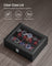 Watch Box - Glass - Clear - 10 Slots with Lockable Lid