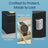 Watch Box Organizer - MDF - Black - 10-Slot with Removable Pillows and Lockable Design