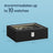 Watch Box Organizer - MDF - Black - 10-Slot with Removable Pillows and Lockable Design