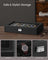 Watch Storage Box - MDF - Ink Black - 24 Slots with Glass Lid